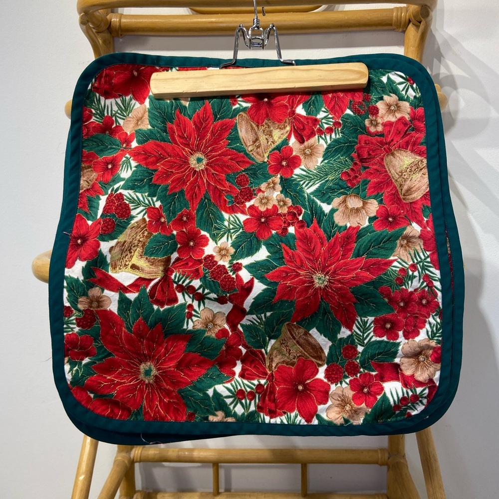 Set of 4 Christmas Fabric Napkins